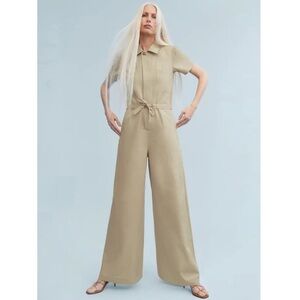 ✨ G. Label by Goop Christina Wide Leg Shirt Jumpsuit ✨